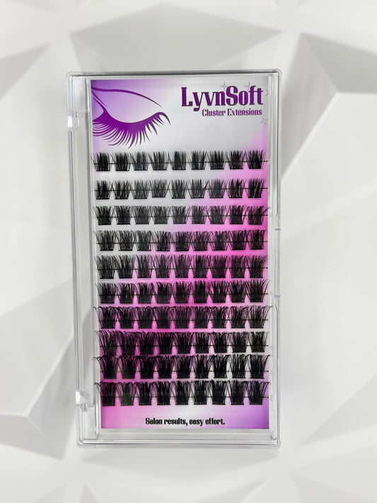 Luna-Eyelash Cluster (10mm-18mm)