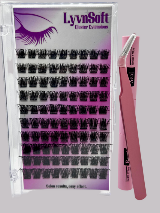 Luna-Eyelash Cluster KIT (10mm-18mm)