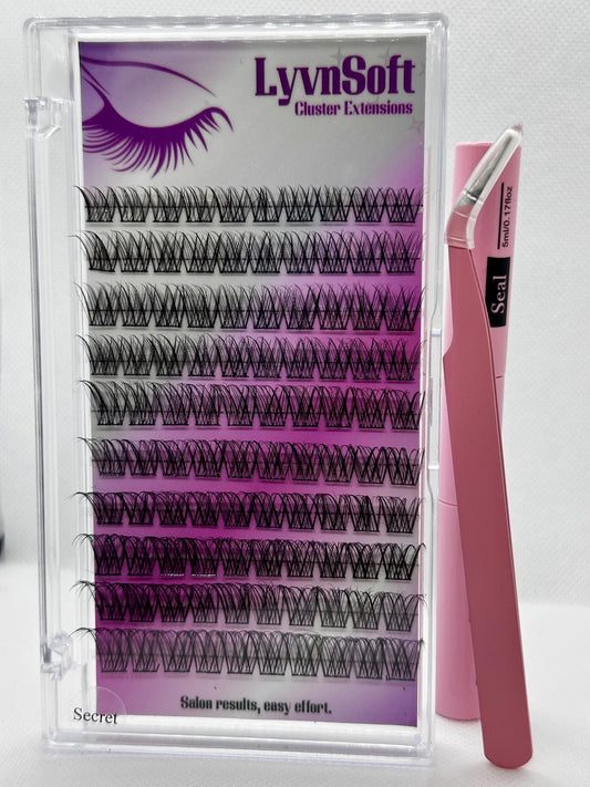 Secret- Eyelash Cluster KIT (10mm-18mm)