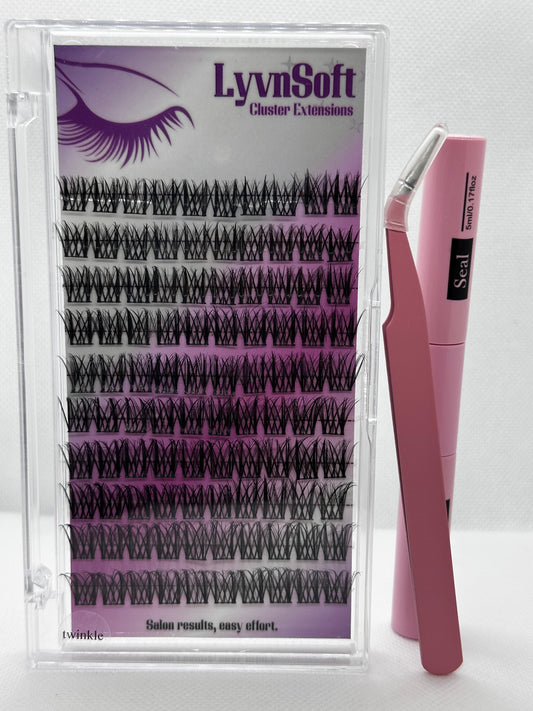 Twinkle-Eyelash Cluster KIT (10mm-18mm)